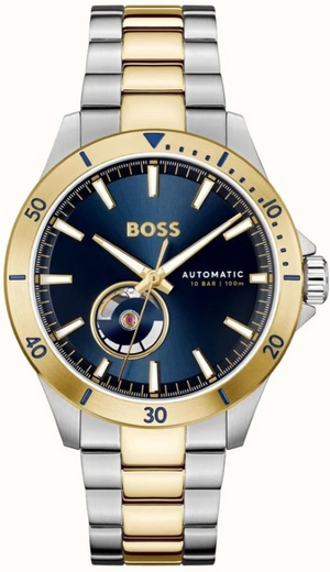 Hugo boss watch silver and gold hotsell