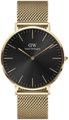 Daniel Wellington Classic Mesh Onyx 40MM