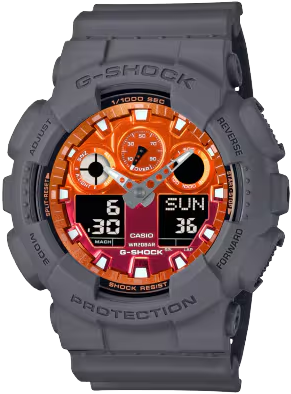 Casio G-Shock The Flame Inside GA100