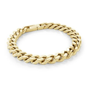 Italgem Steel 9.4MM Curb Bracelet