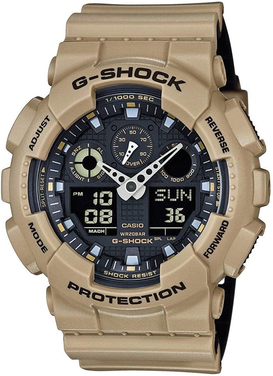 Casio g shock ga 100 best sale