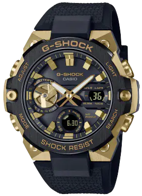 Gshock gold steel online